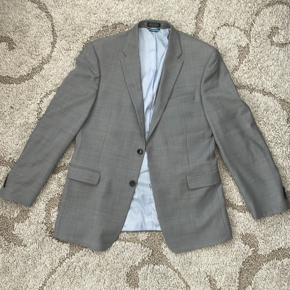 Men’s Sport Coat Gray Large